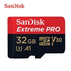 Карта памяти SanDisk Extreme Pro micro SD, 128 ГБ, microSDHC SDXC UHS-I, карта памяти 64 ГБ, TF для дрона, 32 ГБ, U3 с адаптером SD