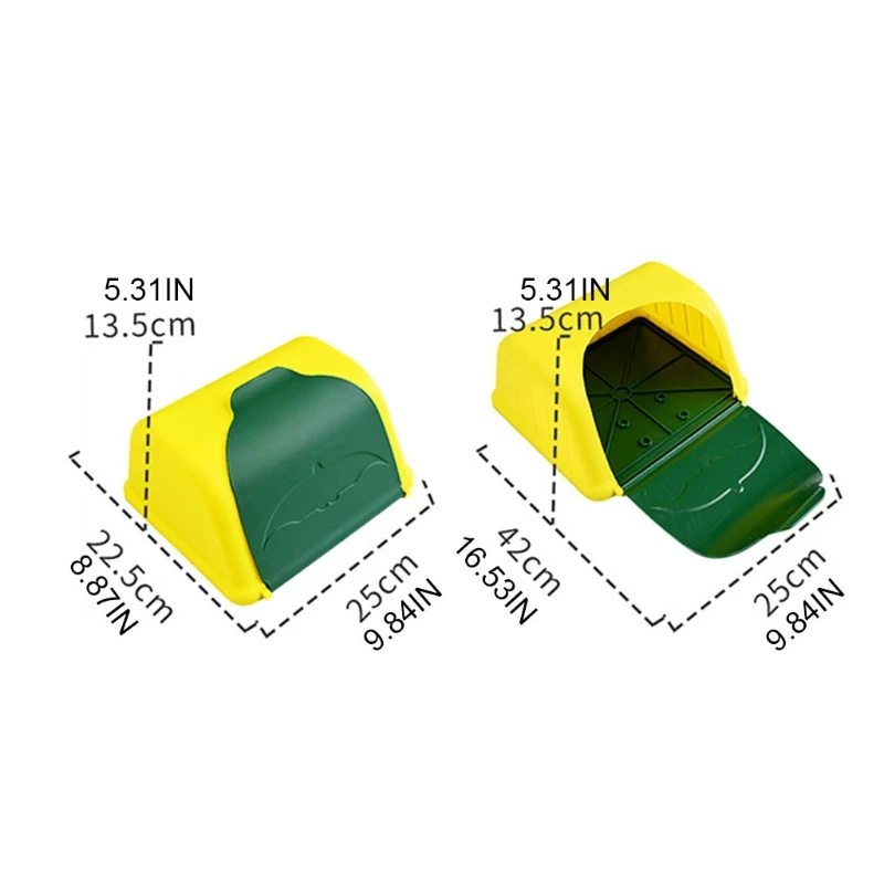 

2021 New 1 Pcs PE Educational Toy Random Color Pretend Play Mailbox for Kids and Toddlers