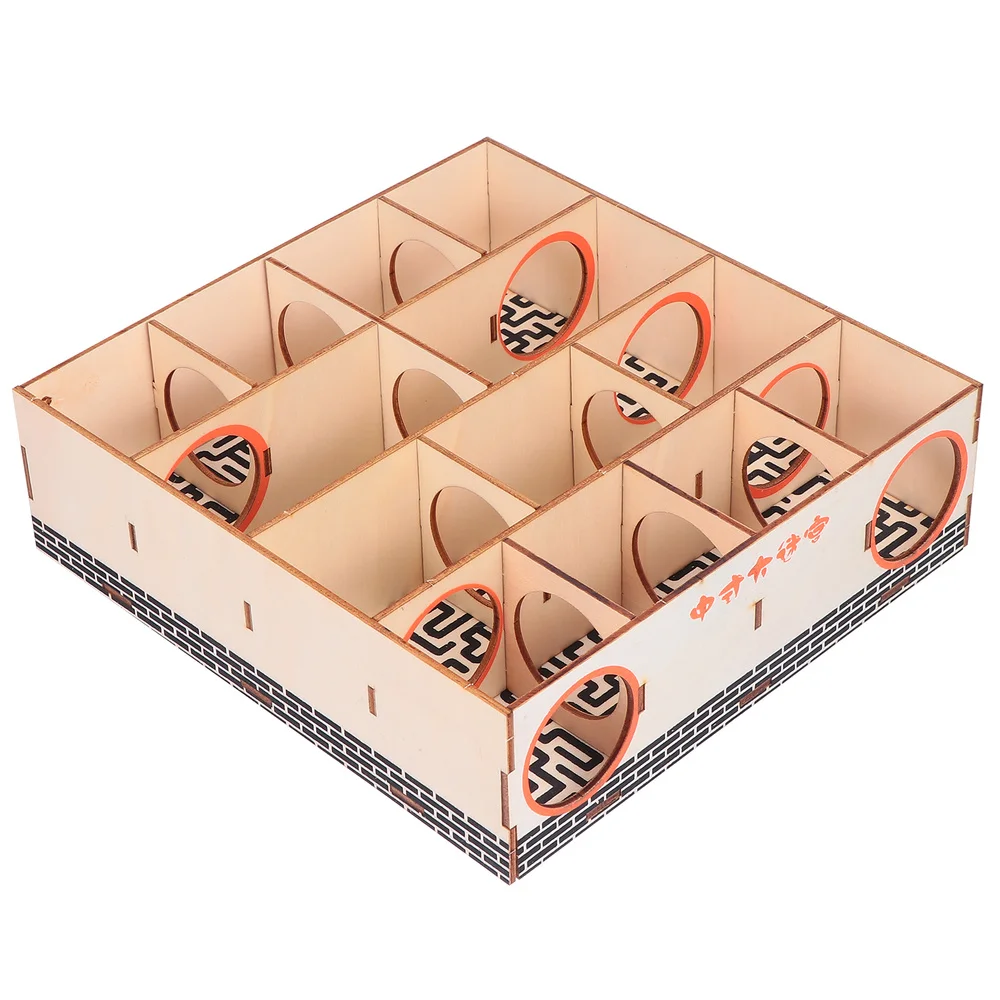 

Wood Maze Tunnel Small Pet Hamster Mice Wooden Funny Activity Sports