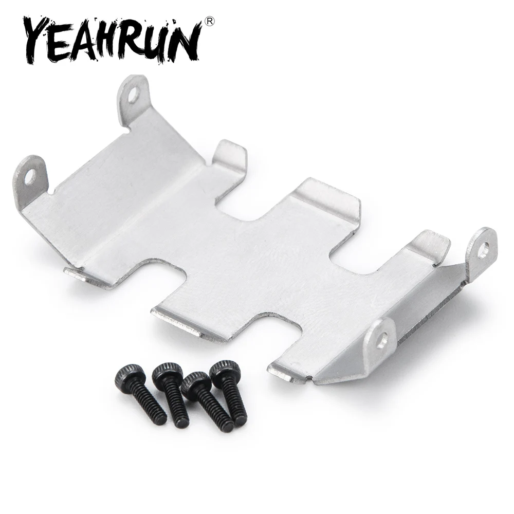 

YEAHRUN 1/24 RC Гусеничный автомобиль грузовик обновленная сменная деталь Металлическое шасси Защитная противоскользящая пластина для SCX24 90081 ...