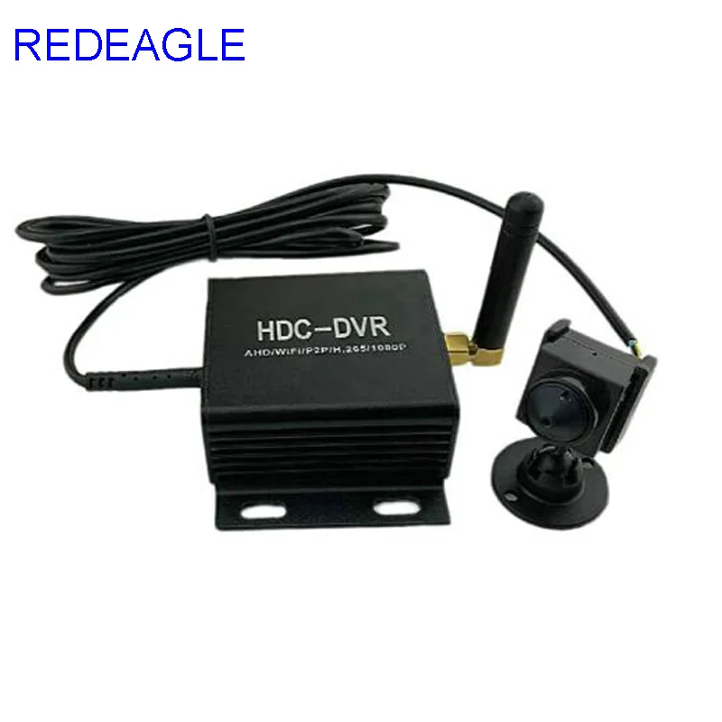 

Mini WiFi DVR Securtiy Camera Kit 1080P HD AHD Wireless P2P CCTV Surveillance System APP Remote Monitoring