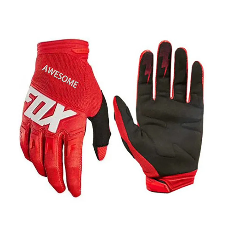 6-12 Year Kids Cycling Gloves MTB ATV Off Road Sports Full Finger Motocross Downhill Motorcycle Child Riding Bike Glove | Спорт и