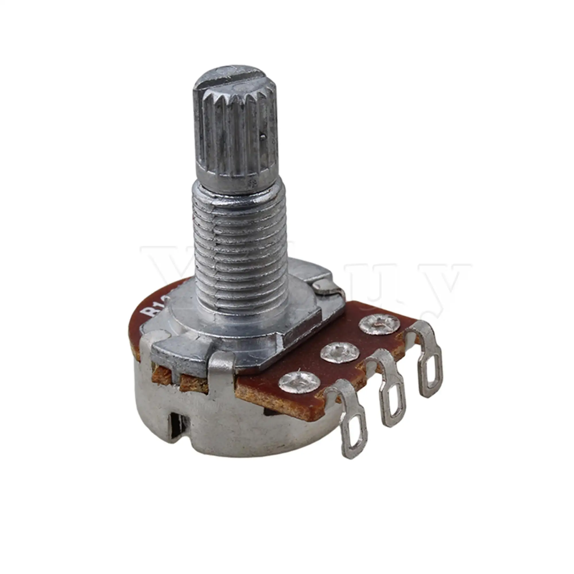 Yibuy 10 шт. B100K OHM аудио тональный потенциометр для гитары 16 мм базовый диаметр/18