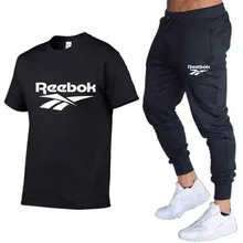 2021 Hot Men Casual Tracksuit Summer Clothes Sportswear Two Piece Set T Shirt Brand Track Clothing Male Sweatsuit Sports Suits