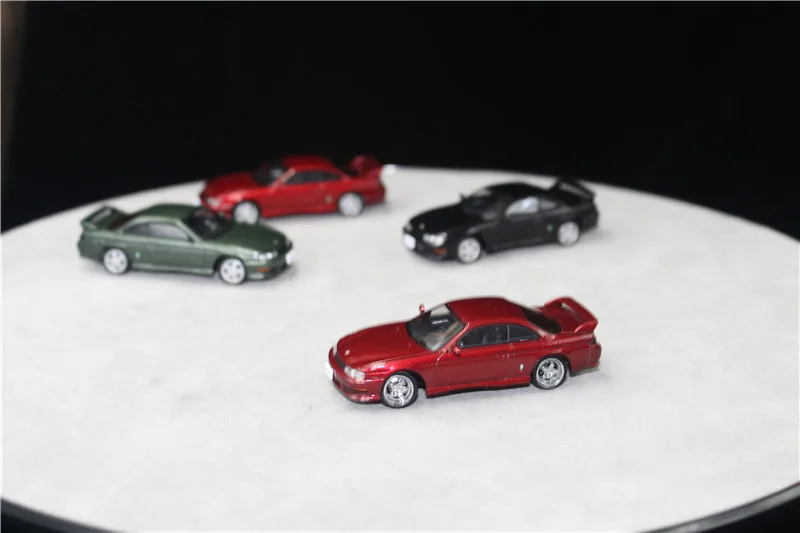 Модель автомобиля NISSAN SILVIA S14 металлическая игрушка для детей литый под давлением