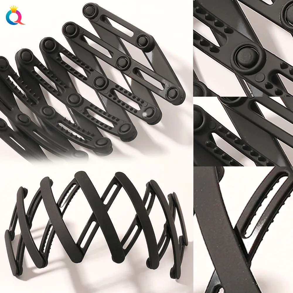 Телескопическая повязка на голову портативная складная шпилька для волос