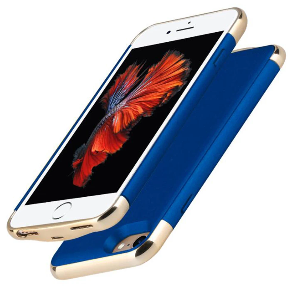 Умный чехол с аккумулятором 2020 для iphone 6 6s 7 модное ультратонкое зарядное