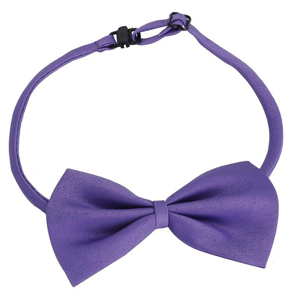 Colorful Pets Collar For Dog Adjustable Neck Tie Useful Cute Cartoon Pet Accessories Convenient Cat Striped Bow Ties | Дом и сад