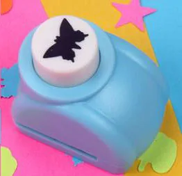 butterfly 1 шт./лот, мини-дырокол для рукоделия, для скрапбукинга, Дырокол ручной работы, дырокол для рукоделия, подарочная карта, бумажный дырокол, CL-1207 - Цвет: butterfly