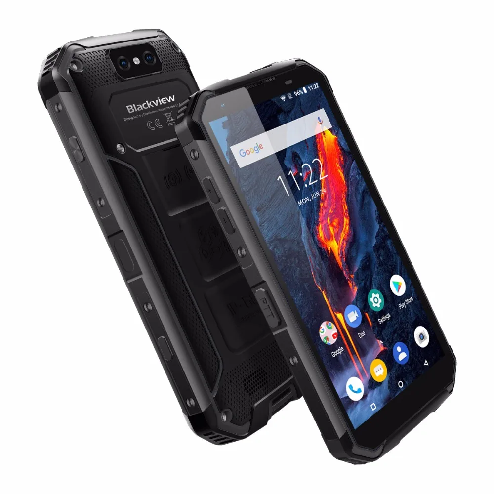 Мобильный телефон Blackview BV9500 Plus, Android 9,0, четыре ядра, 5,7 дюймов, Helio P70, 4 Гб ОЗУ, 64 Гб ПЗУ, IP68, водонепроницаемый, 4G, смартфон, NFC, OTG