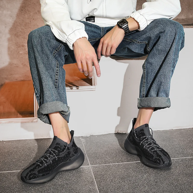 

Men Casual Shoes Sneakers Fashion Light Breathable Zapatos Informales De Hombre Leisure For Spring Sapato