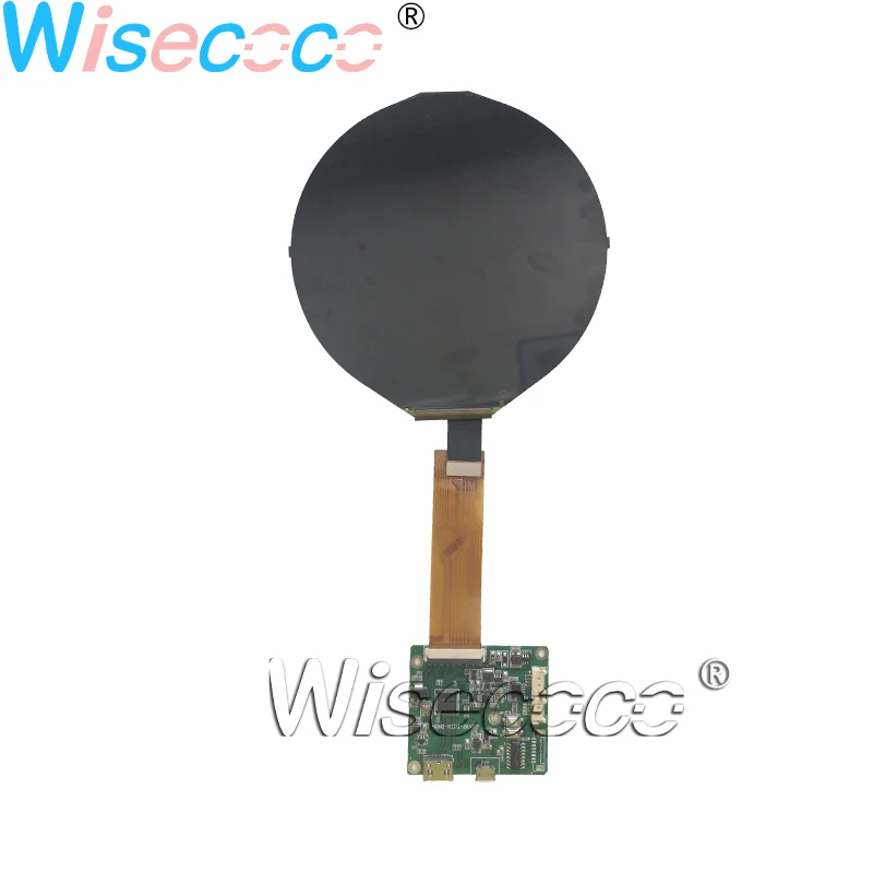 5" Circular Display RGB TFT LCD Screen 1080*1080 WLED Backlight 50 pins MIPI to USB Driver Board for Instruments & Meters | Мобильные