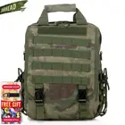 Тактический Открытый спортивный военный рюкзак Кемпинг Туризм 14 дюймов Сумка для ноутбука на одно плечо Водонепроницаемая дорожная сумка-мессенджер