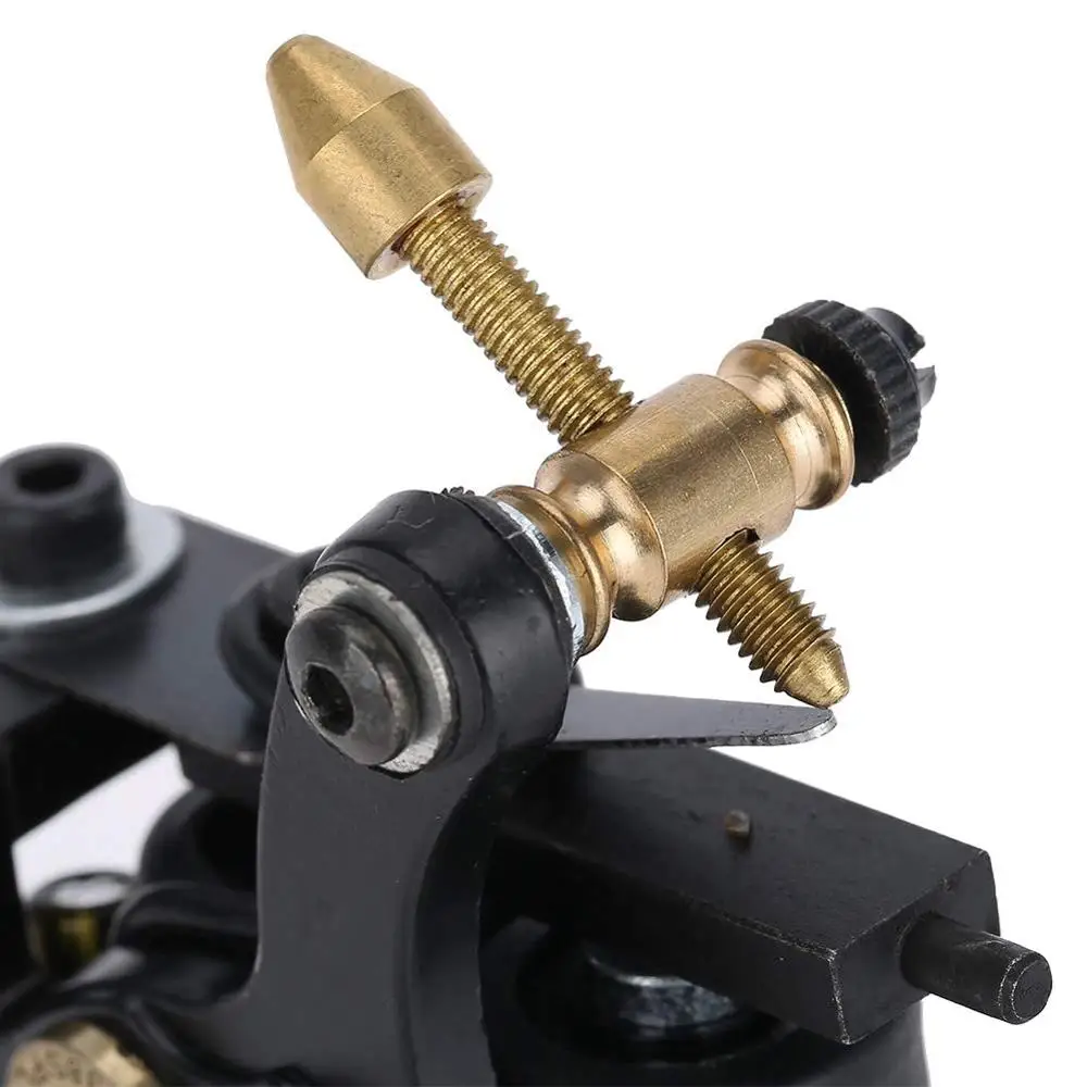 EMALLA Coil Tattoo Machine Iron 10 Coils Gun 3 Colors лайнер Shader для игл татуировок Макияж Татуировка