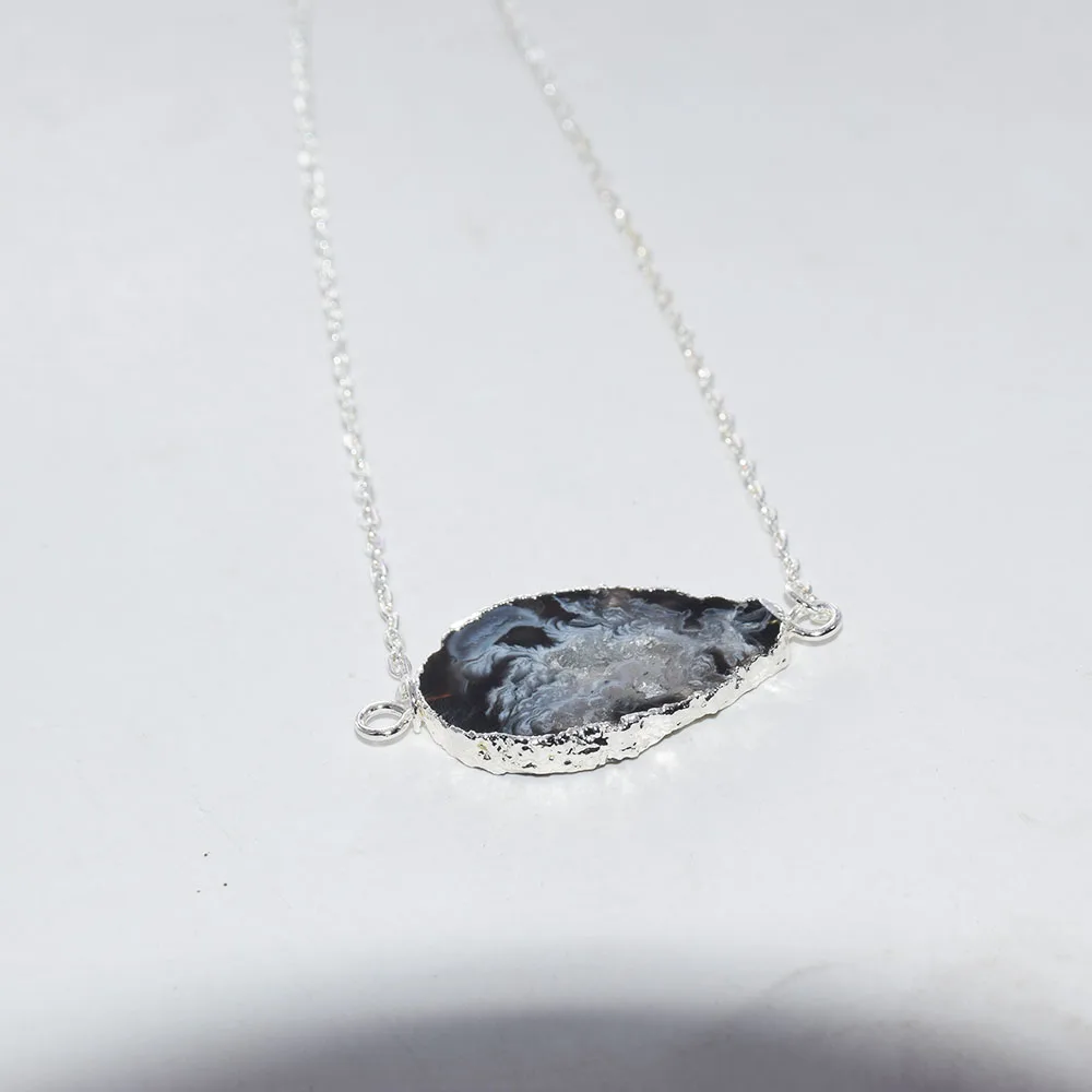 Женское колье с подвеской из драгоценного камня модель 2020 года | Украшения и