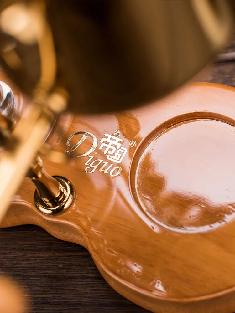 

2021 New Royal Belgium Coffee Maker Alcohol Lamp Coffee Tea Pot Office Household Tea Set Gift Box