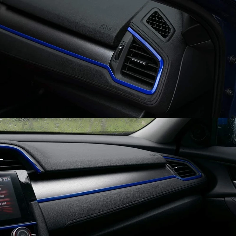 4 шт. наклейки на панель с центральной консолью планки для приборной панели