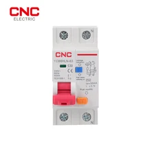 CNC 230V 50/60 HZ RCBO MCB 30mA Residual Current Circuit Breaker With Over Current And Leakage Protection 6/10/16/20/25/32/40 A