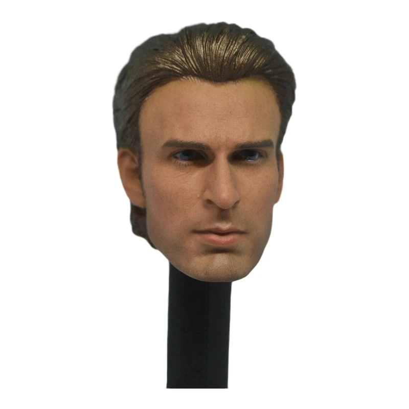 Новинка 1/6 Крис Эван Капитан Америка голова 9 0 для фигурок Hot Toys Phi Cen 12