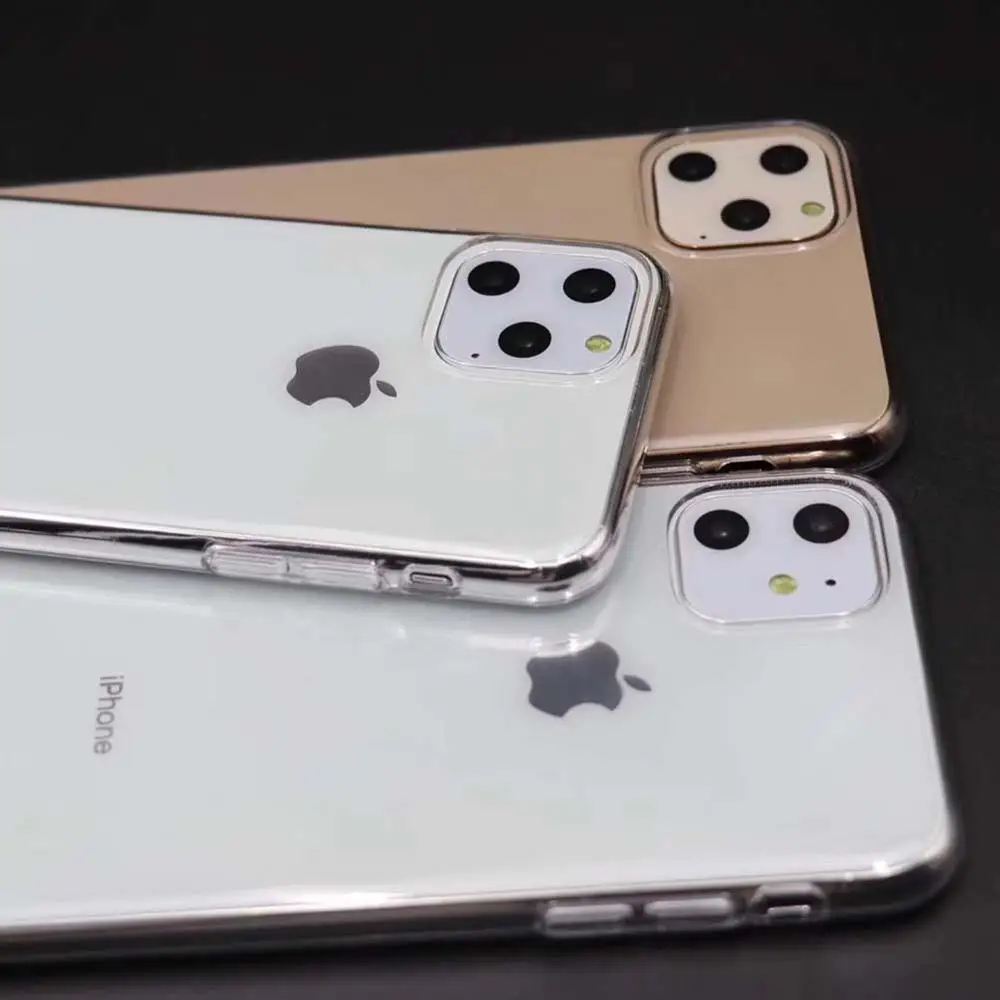 Soft TPU Case For Iphone 2019 New Version 5.8&quot 6.1&quot 6.5&quot Transparent Ultra Thin Slim Silicone Cover Coque Fundas Capa |