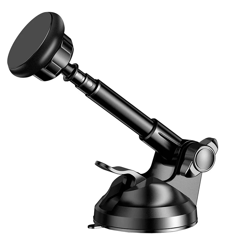 Телескопический магнитный автомобильный держатель для телефона установки на