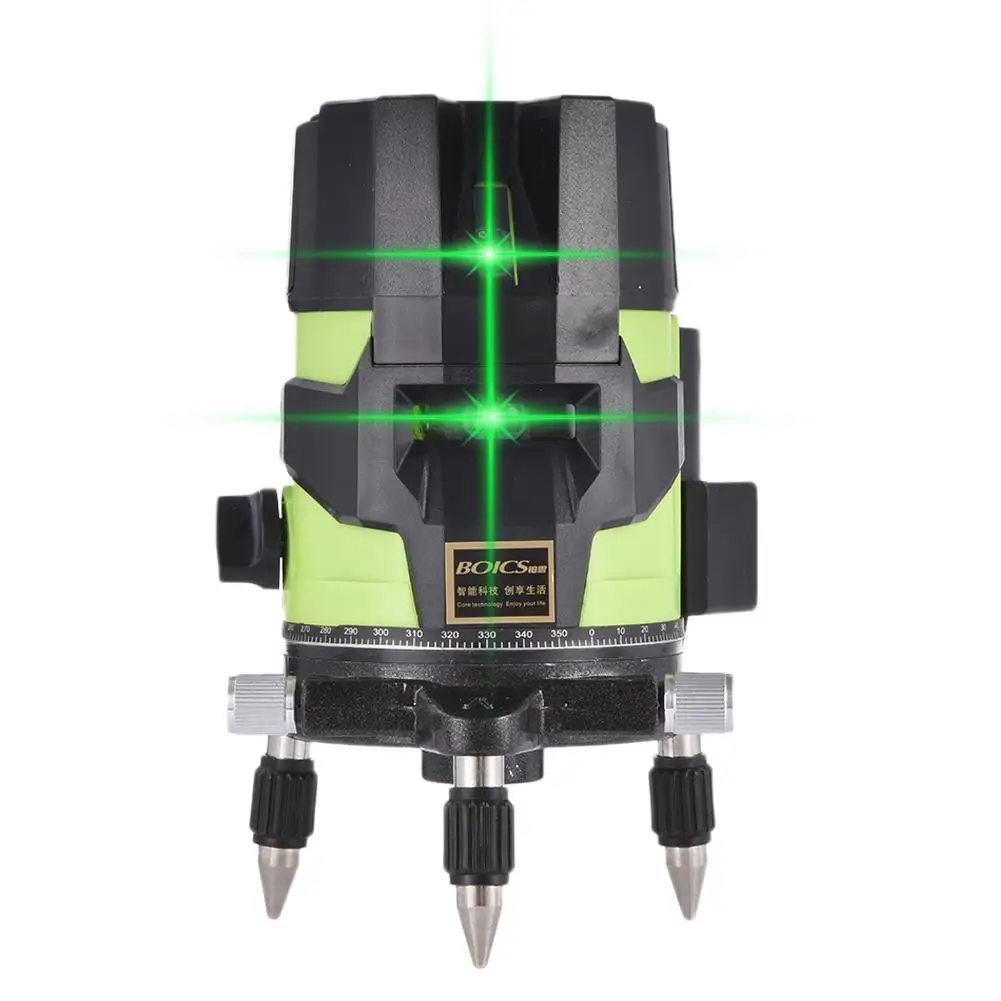 Лазерный уровень с зеленсветильник Том лазерный 2/3/5 линиями высокоточный