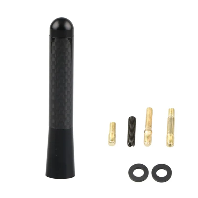 8 см Универсальная автомобильная FM короткая крыша черная антенна маленькая