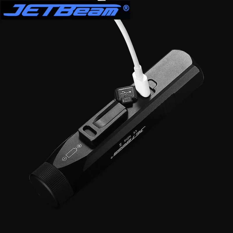 

JETBEAM BR10 PRO flashlight 1380 Lumens 360Â°Rotatable Design Ultra-Bright Bicycle Light SST40 LED