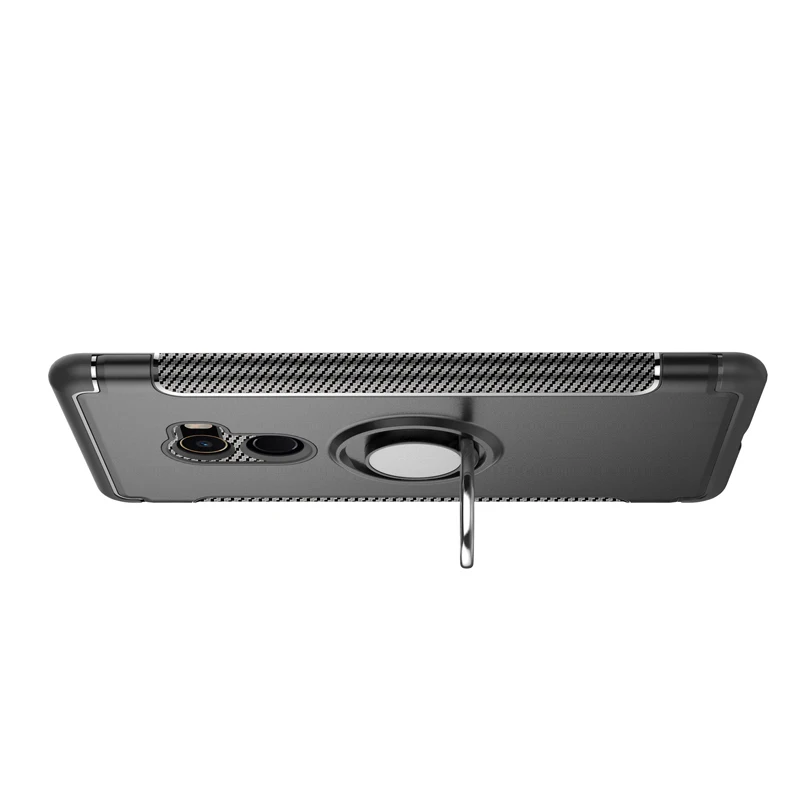 Stand Cover For Xiaomi Mi MIX 2 Shockproof Armor Case Xiomi Xaomi MIX2 Carbon Fiber Frame Bumper Cases MiMIX2 Phone Fundas | Мобильные