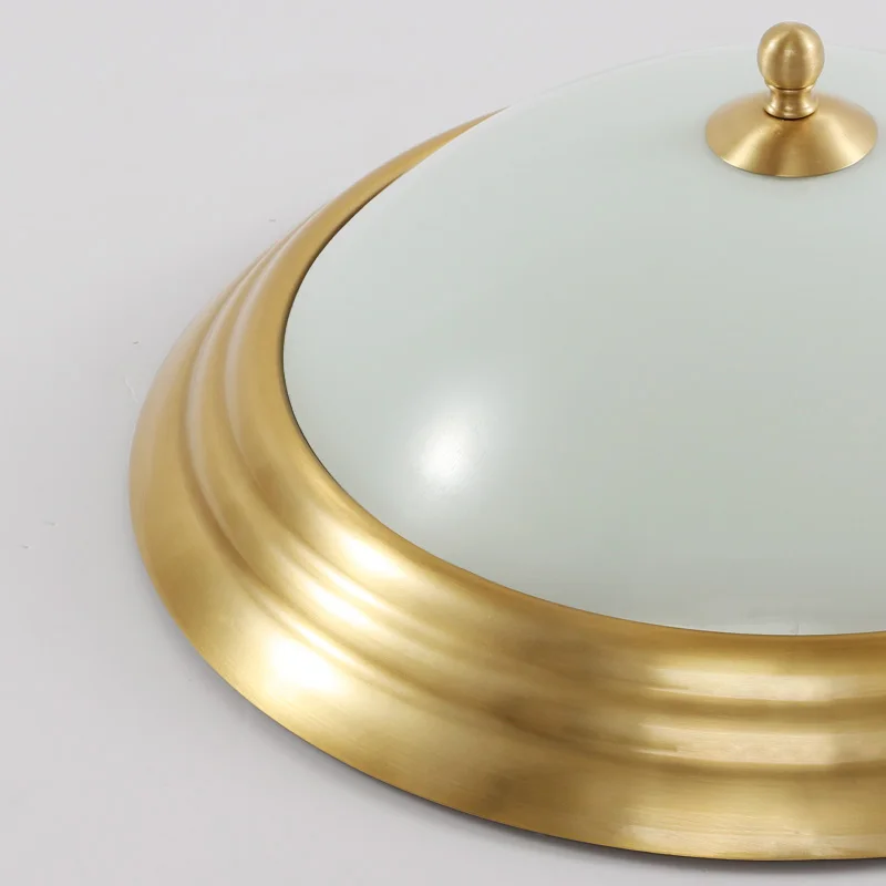 

LED Golden Ceiling Light Modern Nordic Round Lamp for Home Corridor Living Room Bedroom Study Surface Mounted Lighting Fixture