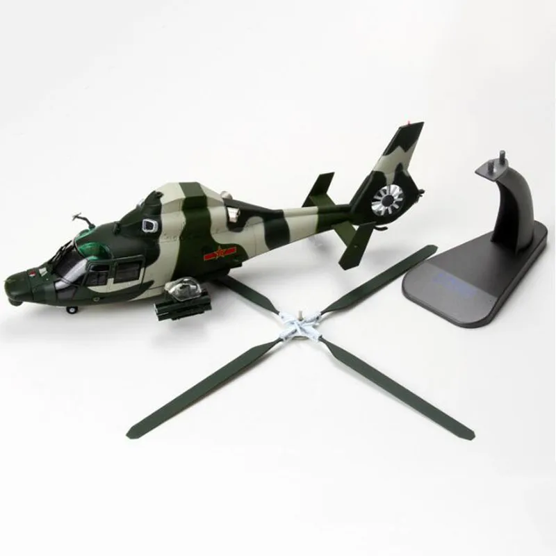 Масштаб 1/48 китайская версия Φ черный вертолет военная модель план солдатиков
