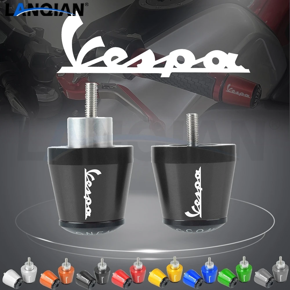Заглушка для Руля Мотоцикла анти Вибрационный заглушка Vespa LT LX GT GTS GTV 60 125 150 200 250
