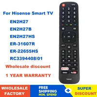 new remote control en2h27 for hisense en2h27b en2h27hs en2h27d en2a27 er 31607r er 22655hs rc339440801netflix sticker youtube