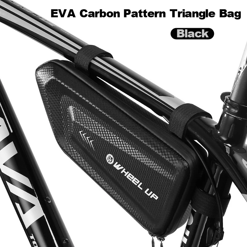 

Cycling MTB Bike Bicycle Top Front Tube Bag Waterproof Frame Hard Shell Triangle Pannier Case Accessories Pouch Frame Holder