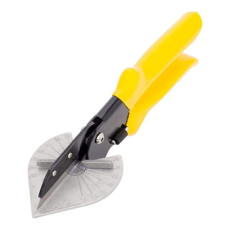 

Lengthen Multi Angle Miter Shear Cutter Multifunctional Trunking Shears for Vinyl Wood Molding Trim for 45-135 Degree