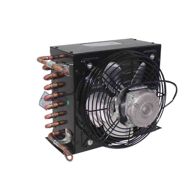 

Radiator 2*8 copper tube aluminum fin wind water cooling evaporator refrigerator cabinet heat exchange cooler cold row