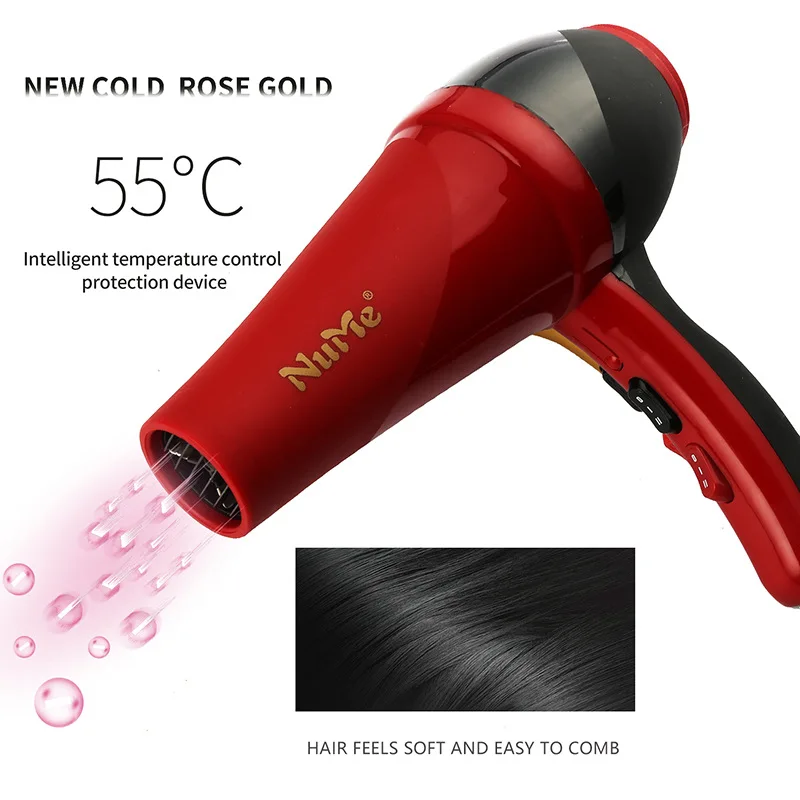 Professional Strong Power 2000W Hair Dryer Hairdressing Barber Salon Tools Blow Low Hairdryer 110-240V | Бытовая техника
