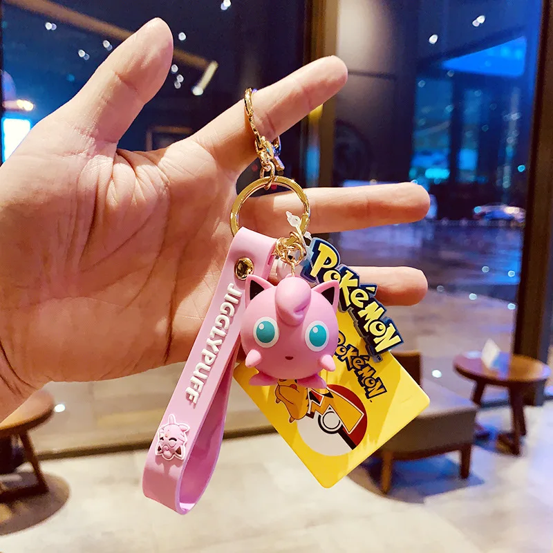 Покемон Пикачу псик чармандер Сквиртл Милая мультяшная фигурка кукла брелок для