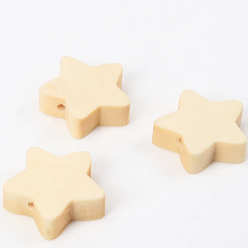 Бусины-разделители из натурального дерева 19 мм 20 шт. MT1482 | Украшения и аксессуары