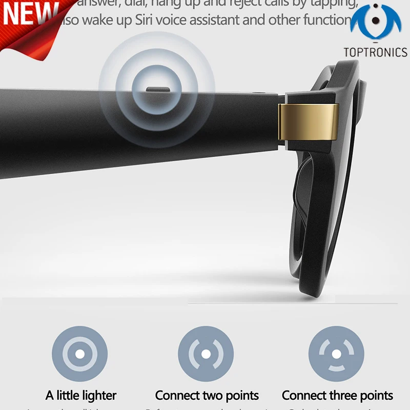 Умные спортивные солнцезащитные очки Bluetooth 5 0 беспроводные открытые аудио стерео