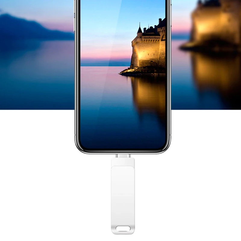 XGEGXE Usb флешка Флешка для iPhone 6/6s/6Plus/7/7Plus/8/X Usb/Lightning iOS 2 в 1 запоминания файлов данных |