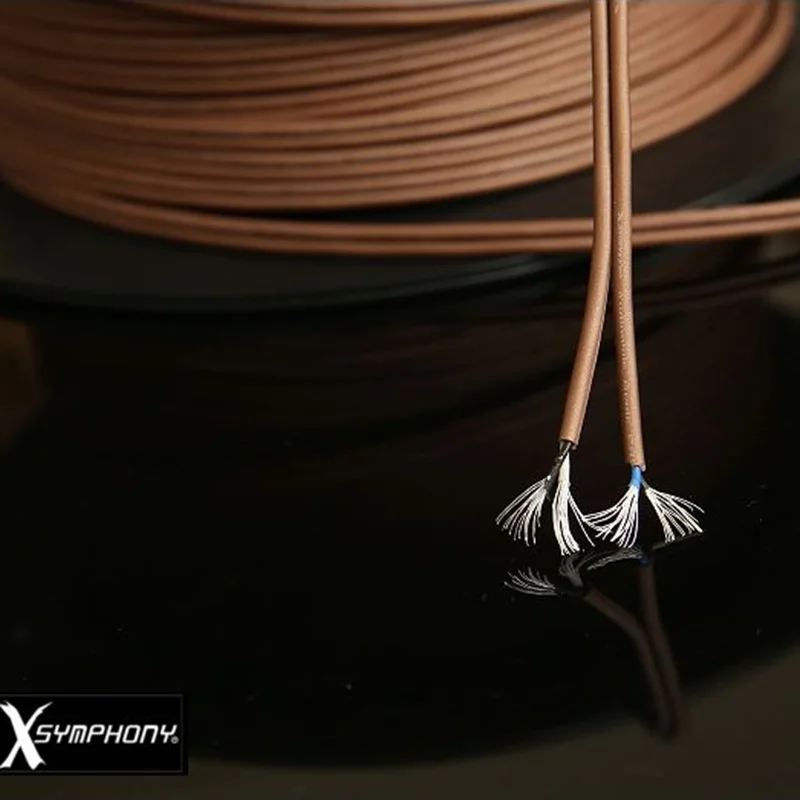 Флагманские наушники XSYMPHONY (X Symphony) из стерлингового серебра кабель для наушников