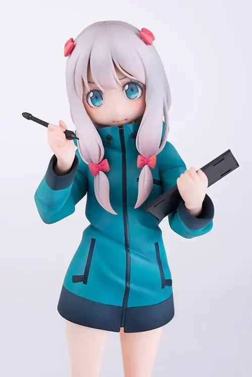 

19cm Eromanga Sensei Izumi Sagiri green Action figure Anime Doll Toy Collection Model Toy for friends gift
