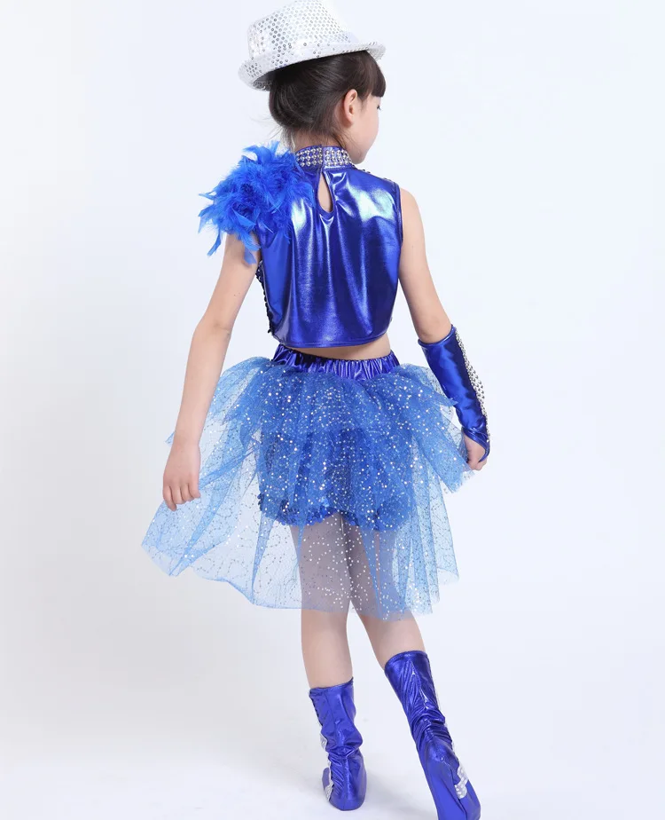 Детский костюм для джазовых танцев детский выступлений Детская танцевальная