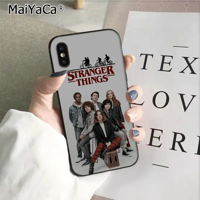 MaiYaCa ТВ Финн вольфхард странные вещи Модный чехол для телефона Apple iphone 11 pro 8 7 66S Plus X 5s SE XS XR XS MAX fundas