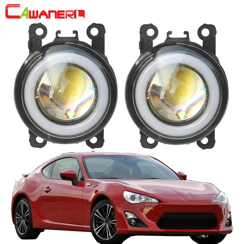 Cawanerl для Scion FR S FRS 2012 2016 автомобиля 30 Вт Светодиодный туман светильник 3000LM COB глаза