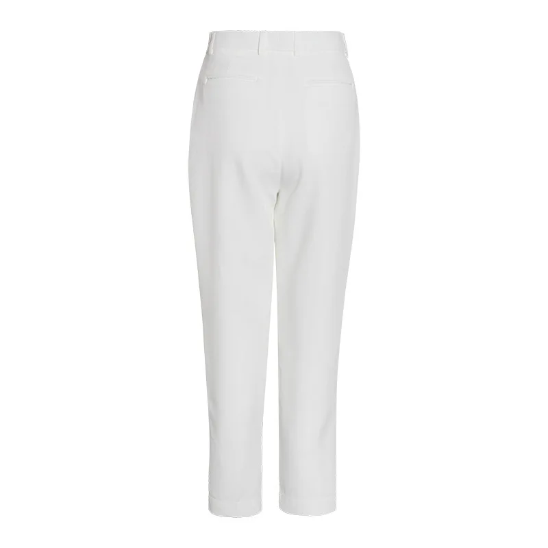 

Solid color pants new pants autumn new fashion straight tube high waist Joker radish pants women's pants casual pants