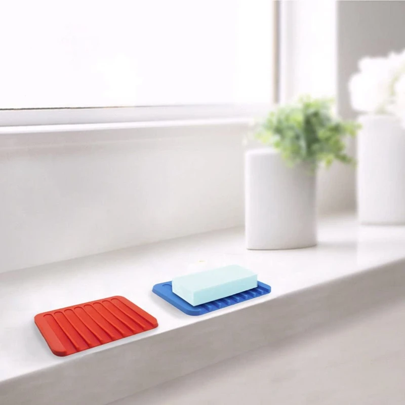 Акция! Гребень дренаж для мыла держатель посуды силиконовая противоскользящая