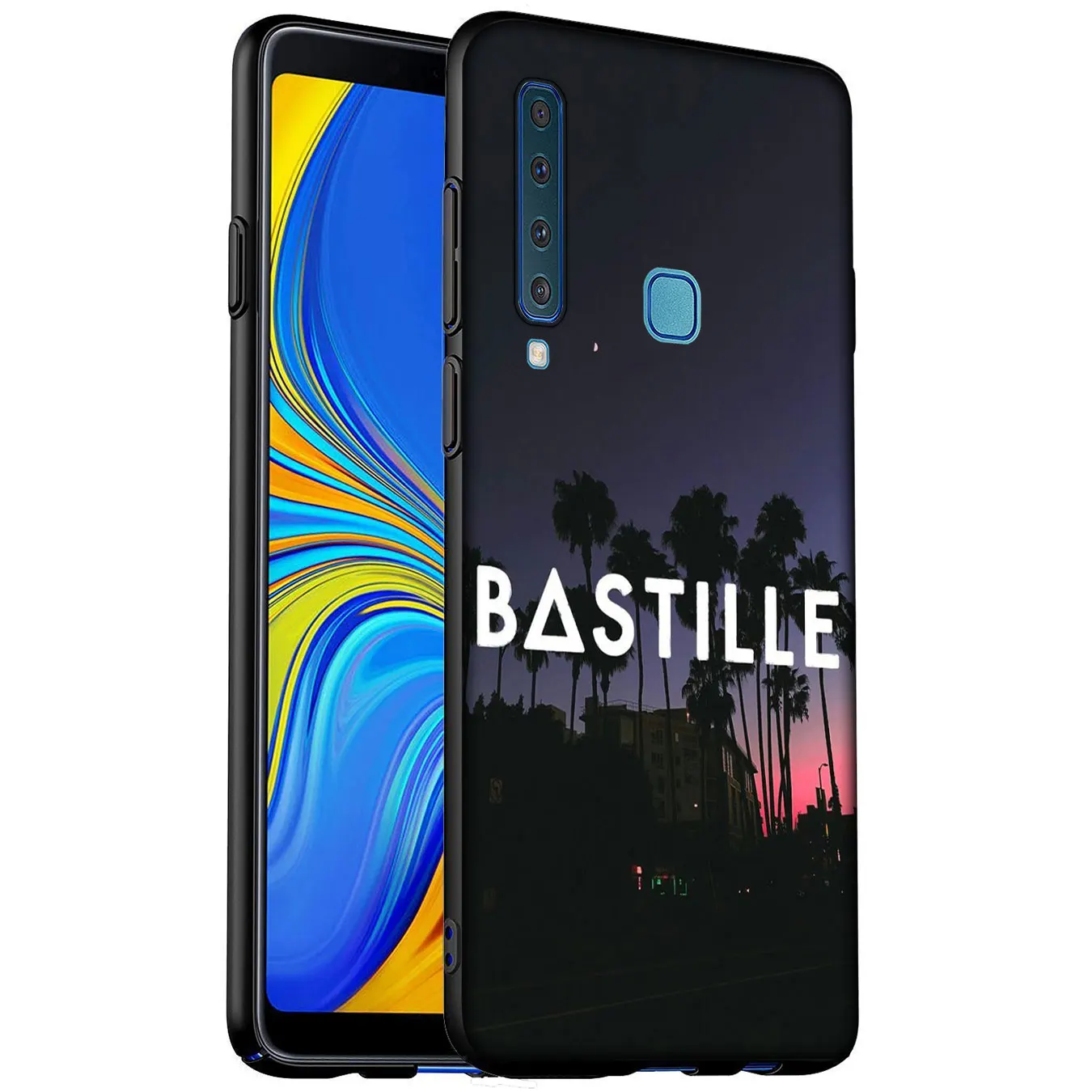 Мягкий силиконовый чехол Bastille для Samsung Galaxy A6 A7 A8 A9 2018 A3 A5 2016 2017 Note 9 8 10 Plus |