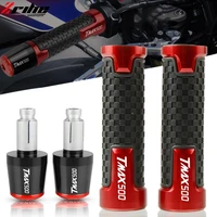 motorcycle accessories 22mm handlebar knobs hand grips anti skid handle bar grip ends cap plug for yamaha tmax500 t max tmax 500